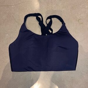 Lululemon navy blue sports bra
